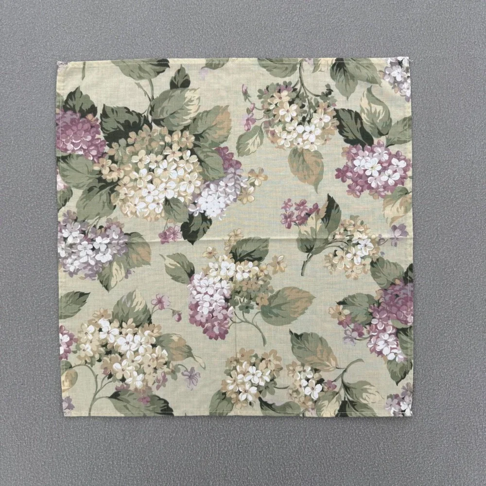 New Martha Stewart Set of 8 Hydrangea Cottagecore Farmhouse 18